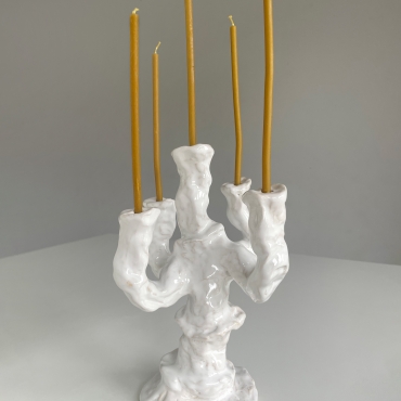 Dasha Hooff - 5-HEADED CANDELABRA / świecznik