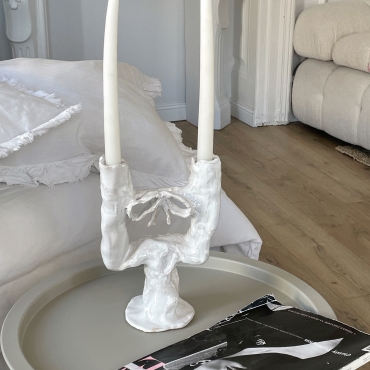 Dasha Hooff - BOW CANDLEHOLDER / świecznik