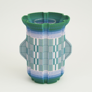 LINES & LINES - Wazon Ancient Alien no.3 - blue