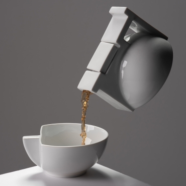 MODUS DESIGN - Bau Solo / Tea Set / White