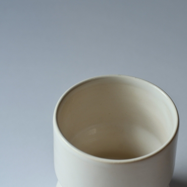 NOT.BAD STUDIO - Mug (concave) – white