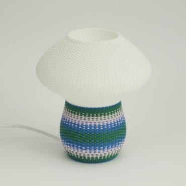 LINES & LINES - Lampka Weave - gradient blue